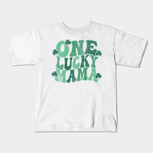 One Lucky Mama, Lucky Mom Kids T-Shirt